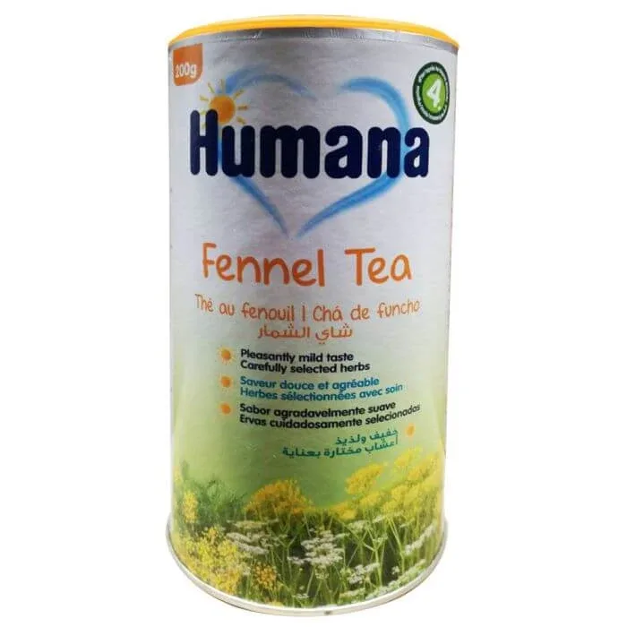 Ceai de fenicul cu chimen dulce, +4luni, 200 g, Humană — preț și oferte