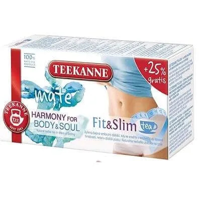 Ceai de slabit fit and slim, 20x1.6g, Teekanne — preț și oferte