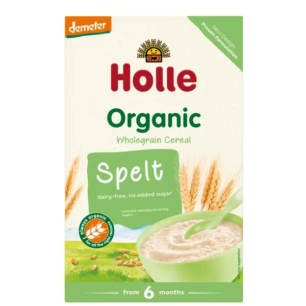 Cereale Bio din grau Spelt, +6 luni, 250 g, Holle Baby Food — preț și oferte