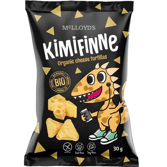 Cipsuri organice cu aroma de branza Tortilla, 30 gr, Mc Lloyds — preț și oferte