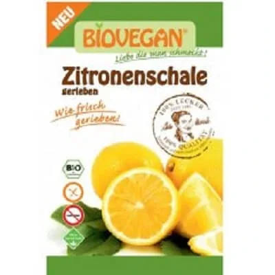 Coajă de lămâie, 9g, Biovegan — preț și oferte