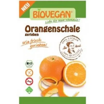 Coajă de portocala rasă, 9g, Biovegan — preț și oferte