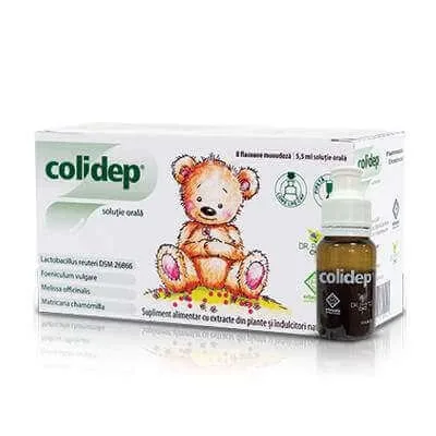 Colidep, 8 flacoane x 5,5 ml, Dr. Phyto — preț și oferte