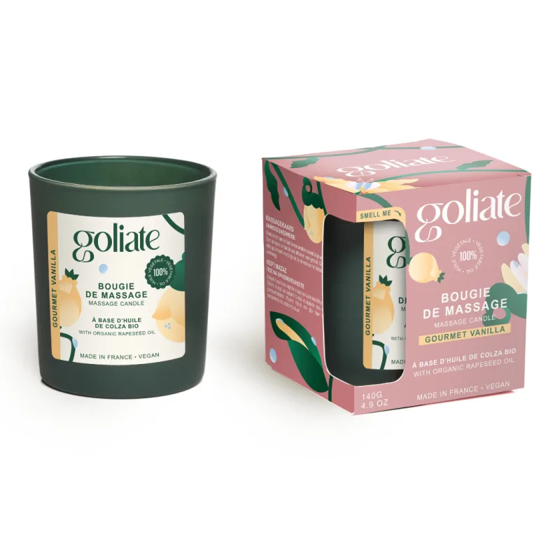 Lumanare pentru masaj Gourmet Vanilie 140 g, Goliate — preț și oferte