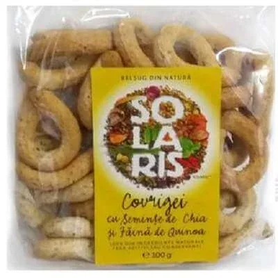 Covrigei cu seminte de chia si faina de quinoa, Solaris — preț și oferte