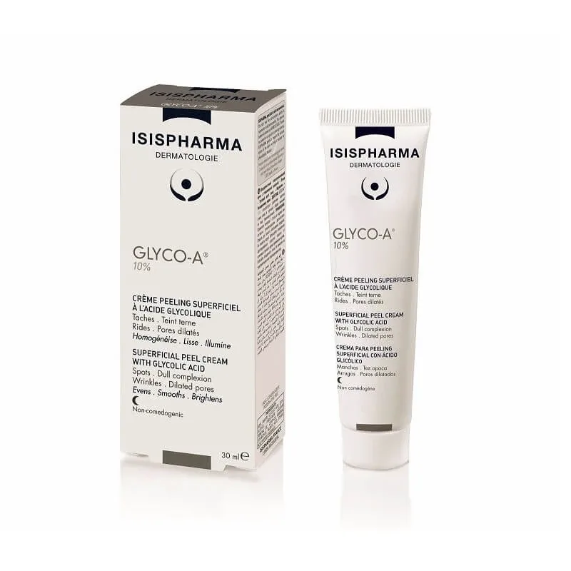 Isis Pharma Glyco-A Crema cu 10% acid glicolic, 30 ml — preț și oferte