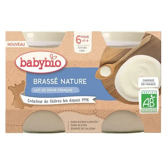 Crema de iaurt, 2x130 gr, BabyBio — preț și oferte