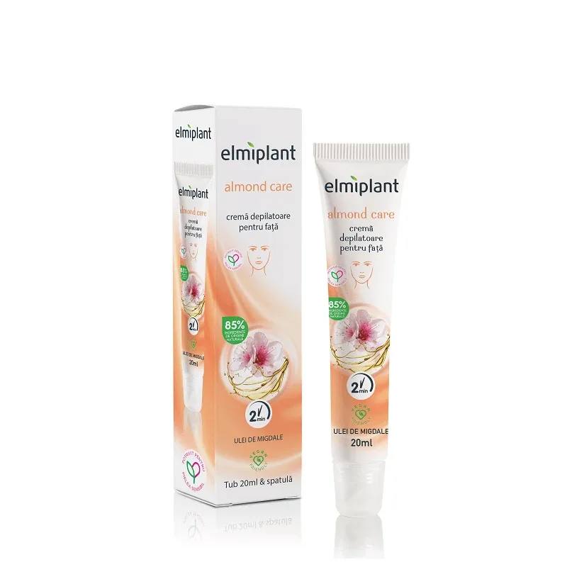 Crema depilatoare pentru fata, 20 ml, Elmiplant — preț și oferte