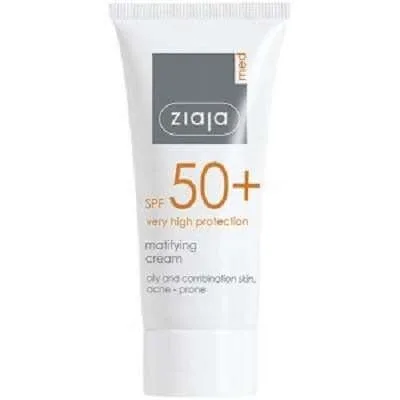 Crema matifianta cu fotoprotectie ridicata SPF50, 50 ml, Ziaja — preț și oferte
