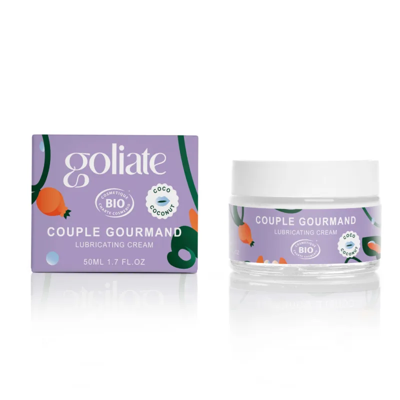 Lubrifiant intim&ulei pentru masaj cu aroma de cocos, 50 ml, Goliate — preț și oferte