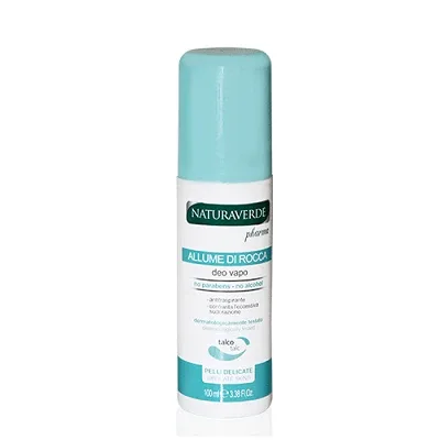 Deodorant spray cu piatra de alaun, Talc, 100 ml, Naturaverde — preț și oferte