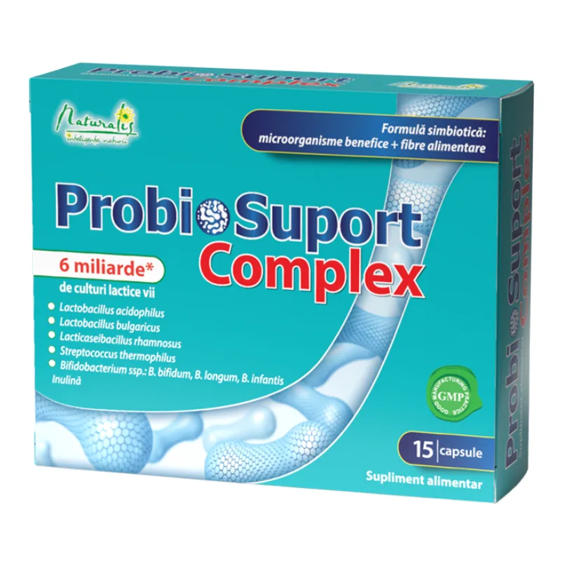 ProbioSuport COMPLEX, 15 capsule, Naturalis — preț și oferte
