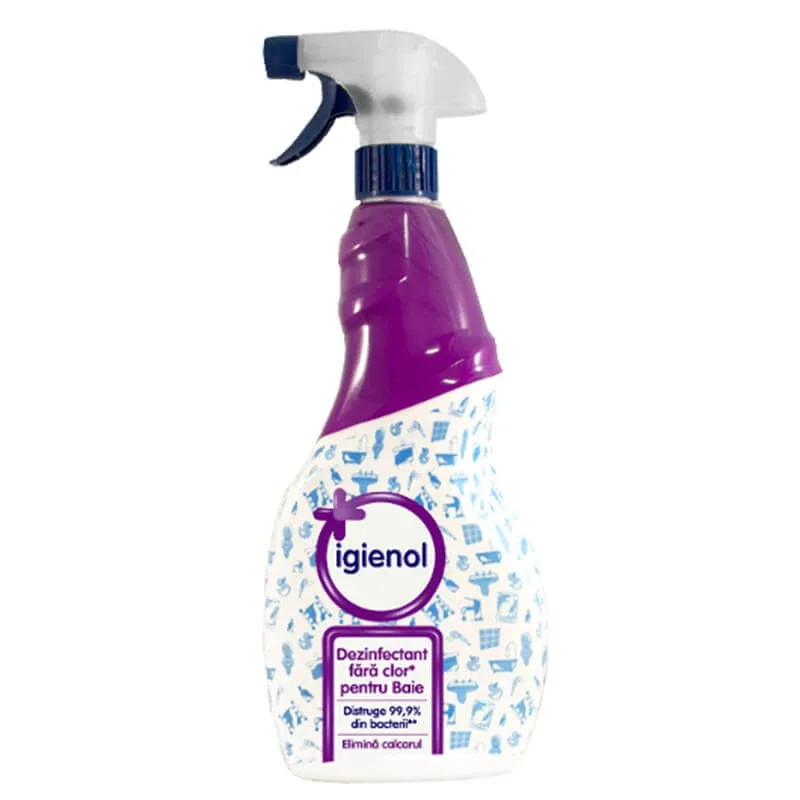 Dezinfectant de baie fara clor, 750 ml, Igienol — preț și oferte