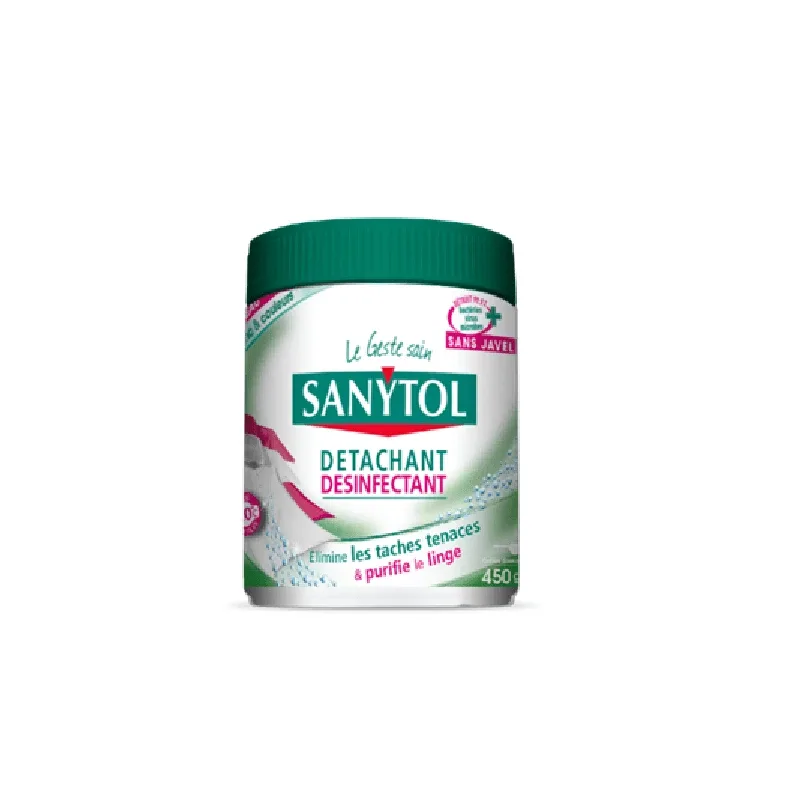 Dezinfectant pudra pentru indepartarea petelor, 450 gr, Sanytol — preț și oferte