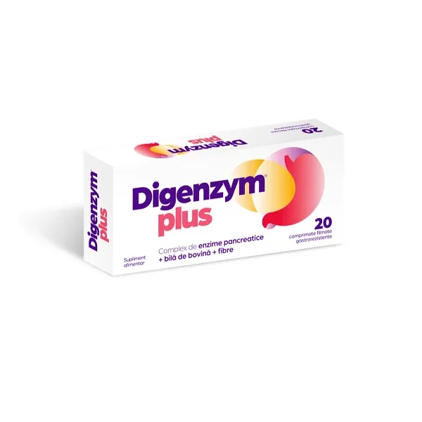 Digenzym Plus, 20 drajeuri, Labormed — preț și oferte