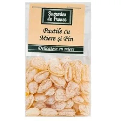 Dropsuri cu miere si esenta naturala de pin, 100 g, Apidava Apidava Cosmetic Line — preț și oferte