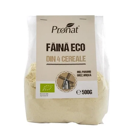 Faina Eco din 4 cereale, 500 gr, Pronat — preț și oferte