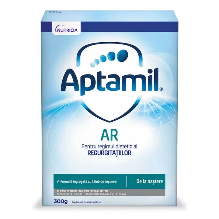 Formulă de lapte de la naștere AR, 300 g, Aptamil — preț și oferte