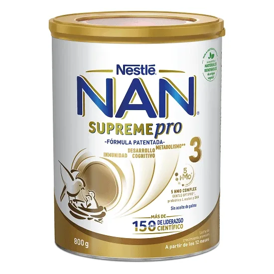 Formulă de lapte praf Nan 3 Supreme Pro, 800 gr, Nestlé — preț și oferte