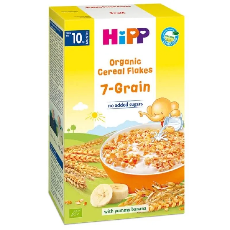Fulgi de cereale Eco, 7 Cereale, 200 g, Hipp — preț și oferte