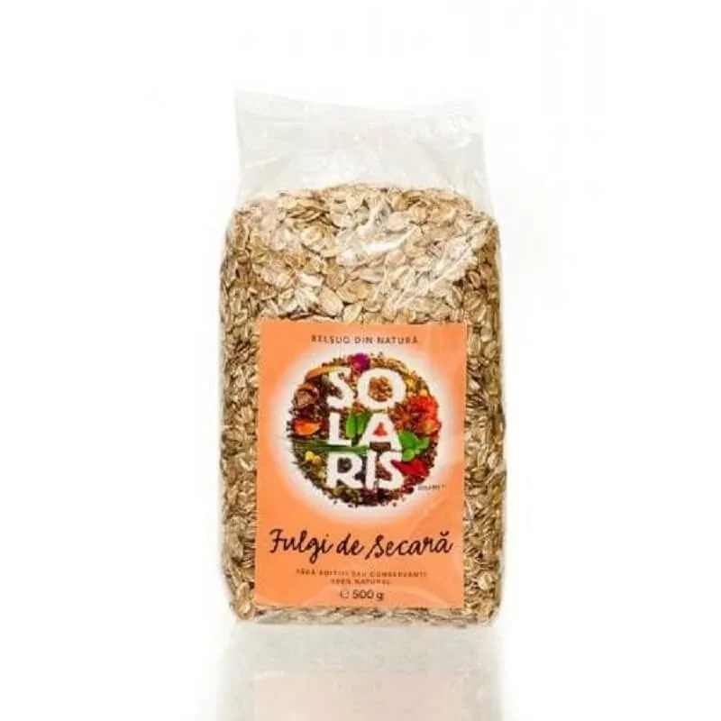 Fulgi de secara, 500 gr, Solaris — preț și oferte