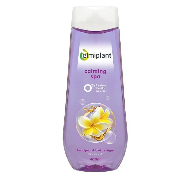 Gel de dus cu Frangipani si argan, 400 ml, Elmiplant — preț și oferte