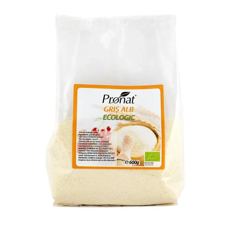 Gris alb Eco, 600 gr, Pronat — preț și oferte