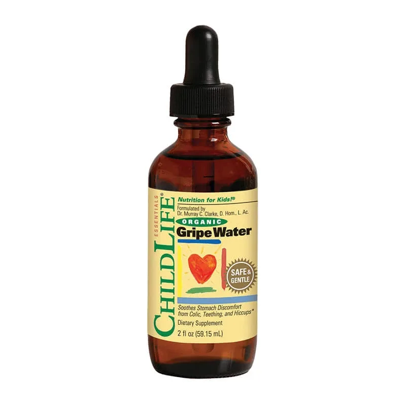 Gripe Water Organic, 59.15 ml, ChildLife Essentials — preț și oferte