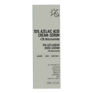 Ser crema cu 10% Acid Azelaic, 30 ml, Nerds