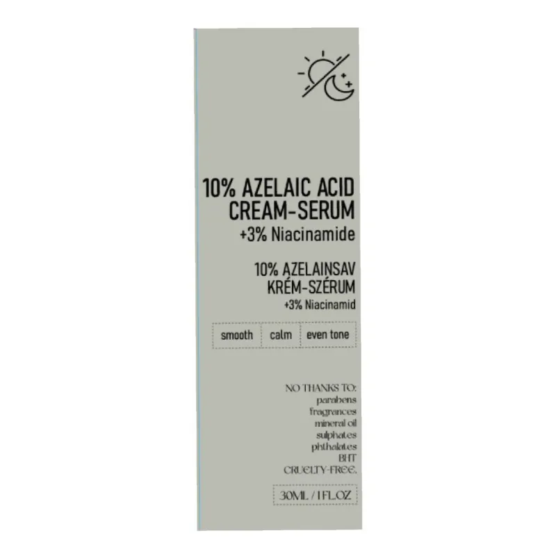 Ser crema cu 10% Acid Azelaic, 30 ml, Nerds — preț și oferte