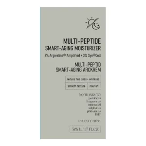 Crema hidratanta anti-imbatranire Smart Aging Multi-Peptide, 50 ml, Nerds