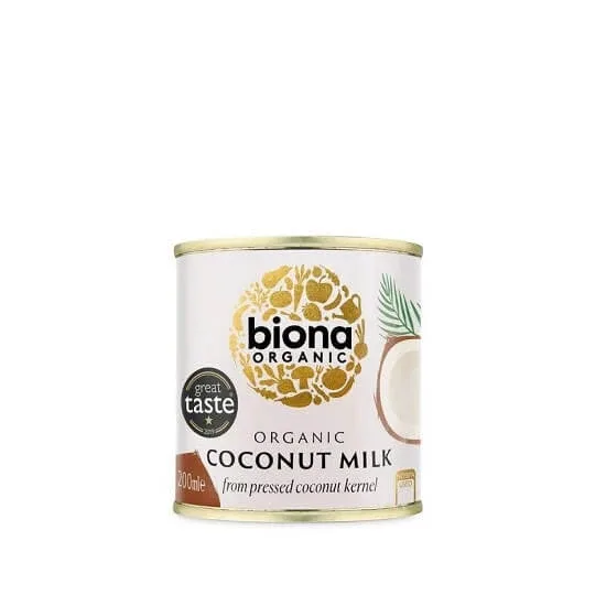 Lapte de cocos Bio, 200 ml, Biona — preț și oferte