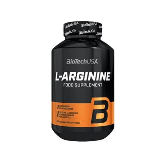 L-Arginine, 90 caps, BioTech USA — preț și oferte