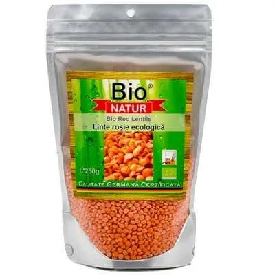 Linte rosie Bio, 250 g, Bio Natur — preț și oferte