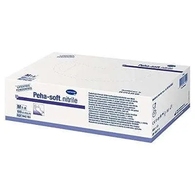 Manusi din latex nepudrate Peha-Soft, 100 buc marimea M, Hartmann — preț și oferte
