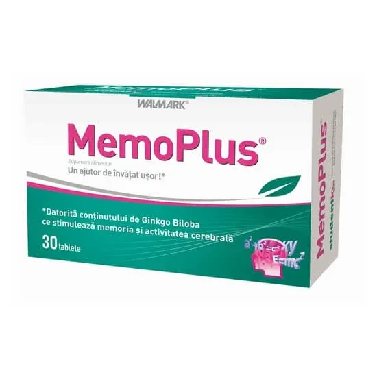 Memo Plus, 30 tablete, Walmark — preț și oferte