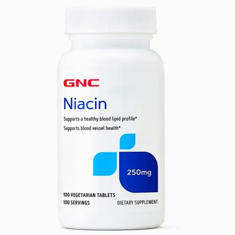 GNC Niacin 250 mg, stimulare cerebrala, 100 tablete GENERAL NUTRITION CORPORATION — preț și oferte