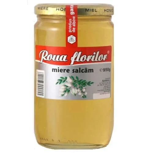 Miere de salcam Roua Florilor, 950 g, Apidava Apidava Cosmetic Line — preț și oferte