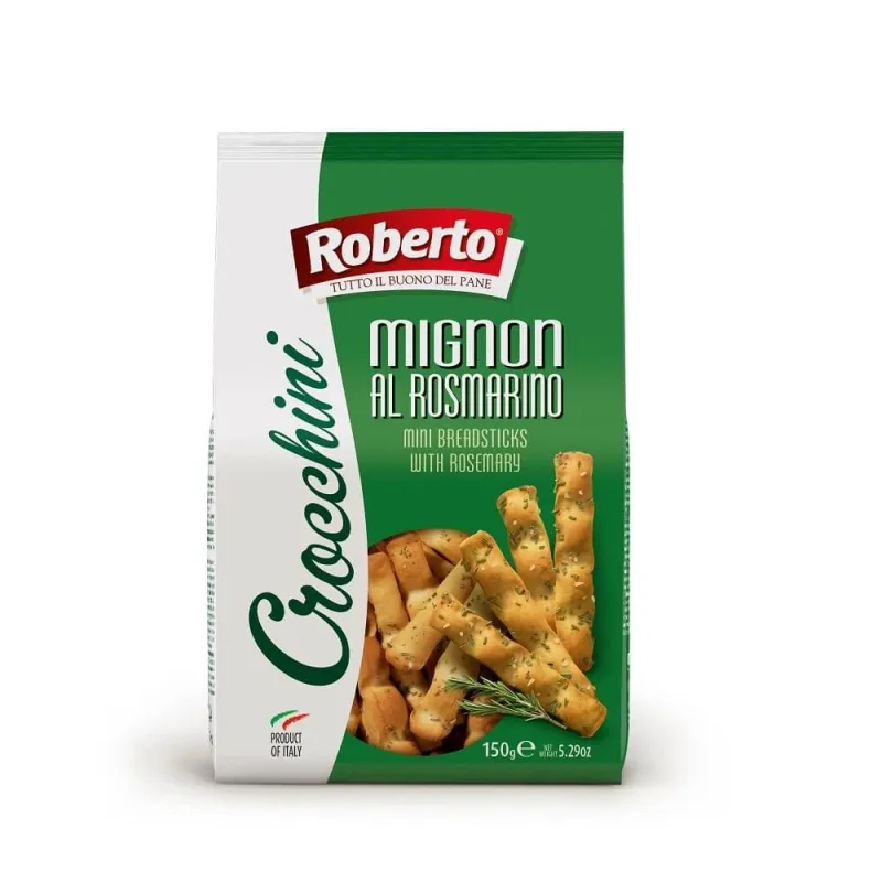 Mini Crochine cu rozmarin, 150 g, Roberto — preț și oferte