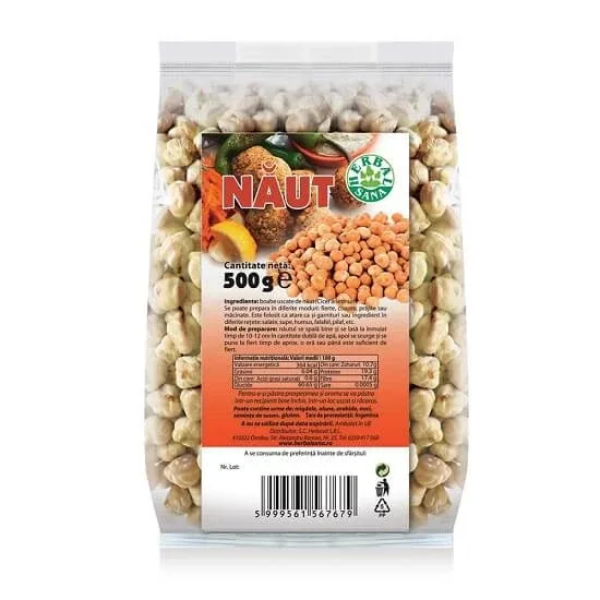 Naut, 500 gr, Herbal Sana — preț și oferte
