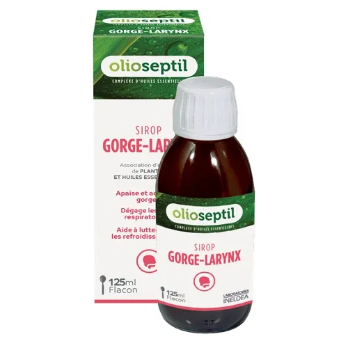 Olioseptil Sirop Gorge Larynx, 125 ml, Laboratoires Ineldea Lab. Ineldea — preț și oferte