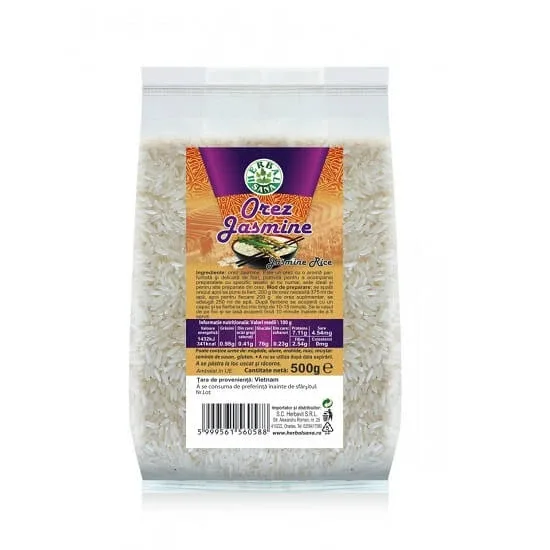 Orez Jasmine, 500 gr, Herbal Sana — preț și oferte