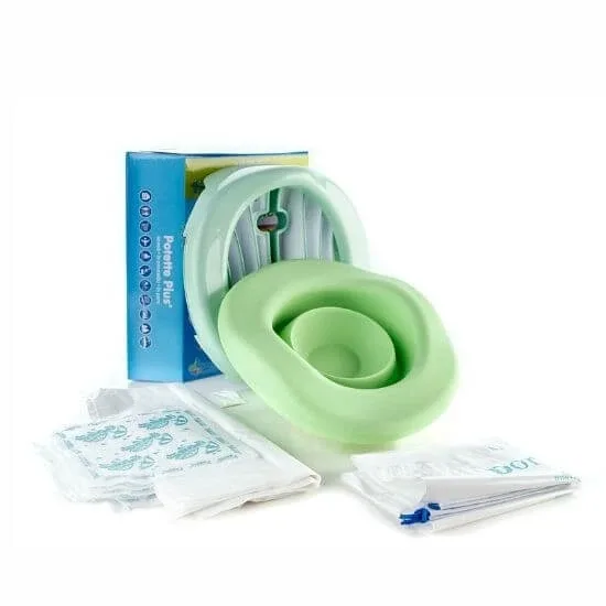 Pachet Olita portabila 2 in1, verde, Potette Plus — preț și oferte