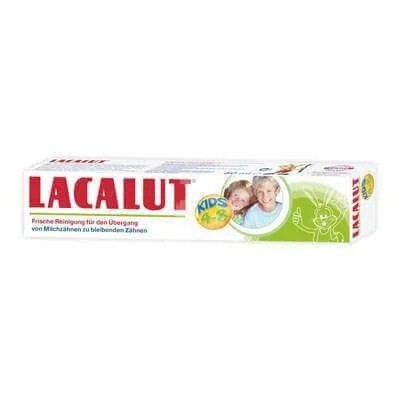 Pasta de dinti Kids, 4-8 ani, 50 ml, Lacalut — preț și oferte