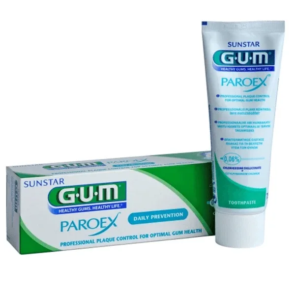 Pasta de dinti Paroex 0.06% CHX, 75 ml, 1750EMEA, Sunstar Gum — preț și oferte