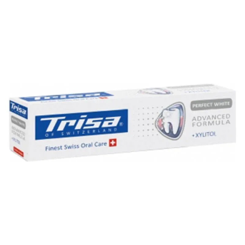 Pasta de dinti Perfect White, 75ml, Trisa — preț și oferte