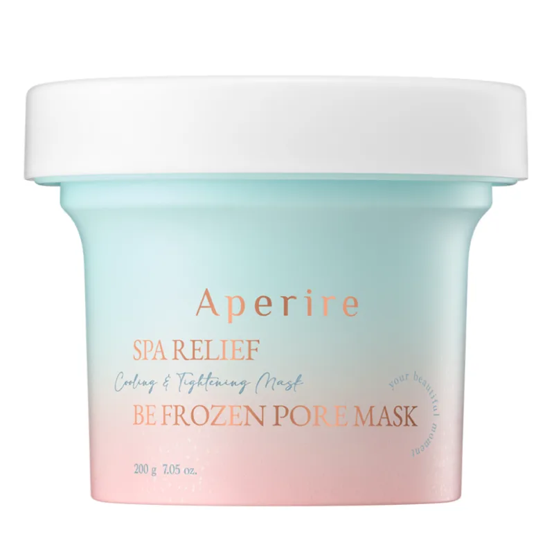 Masca de fata cu argila pentru calmare Spa Relief Be Frozen, 200 g, Aperire — preț și oferte