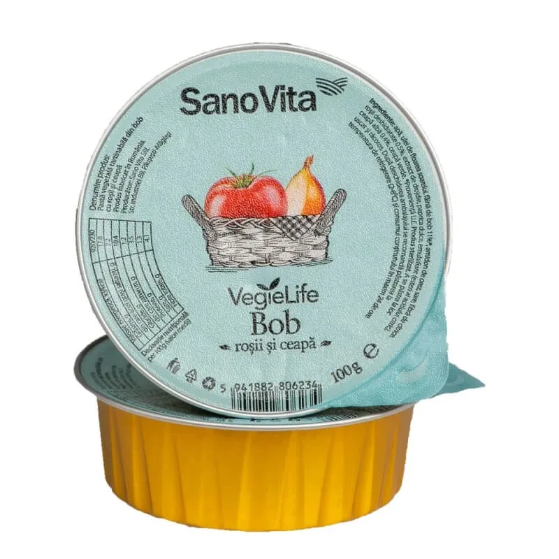 Pasta vegetala tartinabila cu rosii si ceapa, 100 gr, VegieLife, Sanovita — preț și oferte