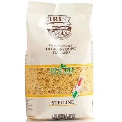 Paste din grau dur Bio Stelline, 250 gr, Iris Bio — preț și oferte