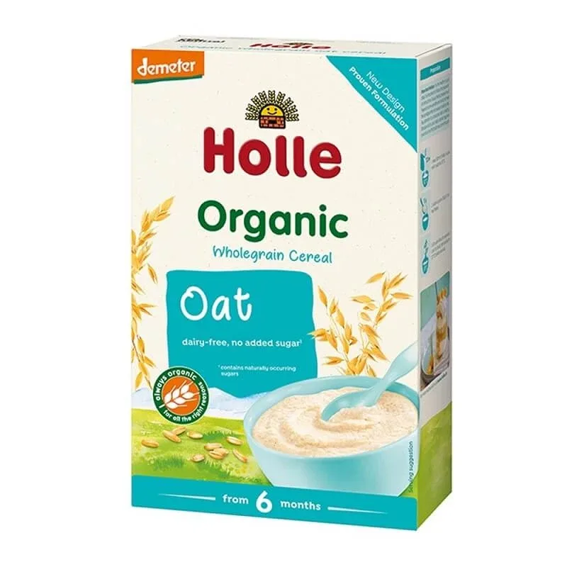 Piure Eco din ovaz organic, +6 luni, 250 g, Holle Baby Food — preț și oferte